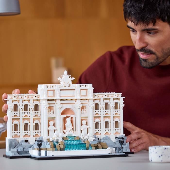 LEGO Architecture 21062 La Fontana di Trevi - Set de construcción para adultos sobre Roma