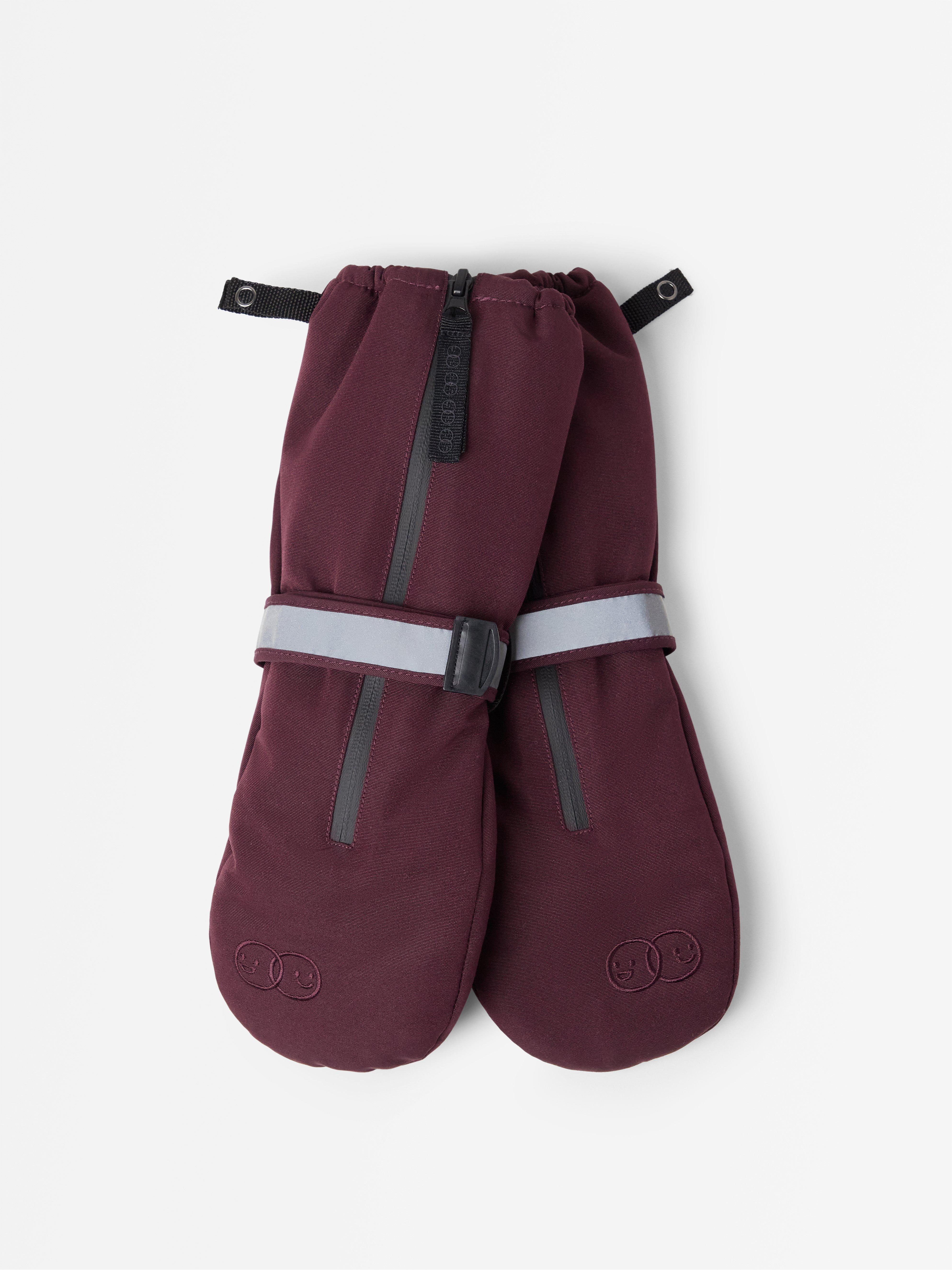 Vattentäta tumvantar med dragkedja – Kids Performance Wear Dark Lilac