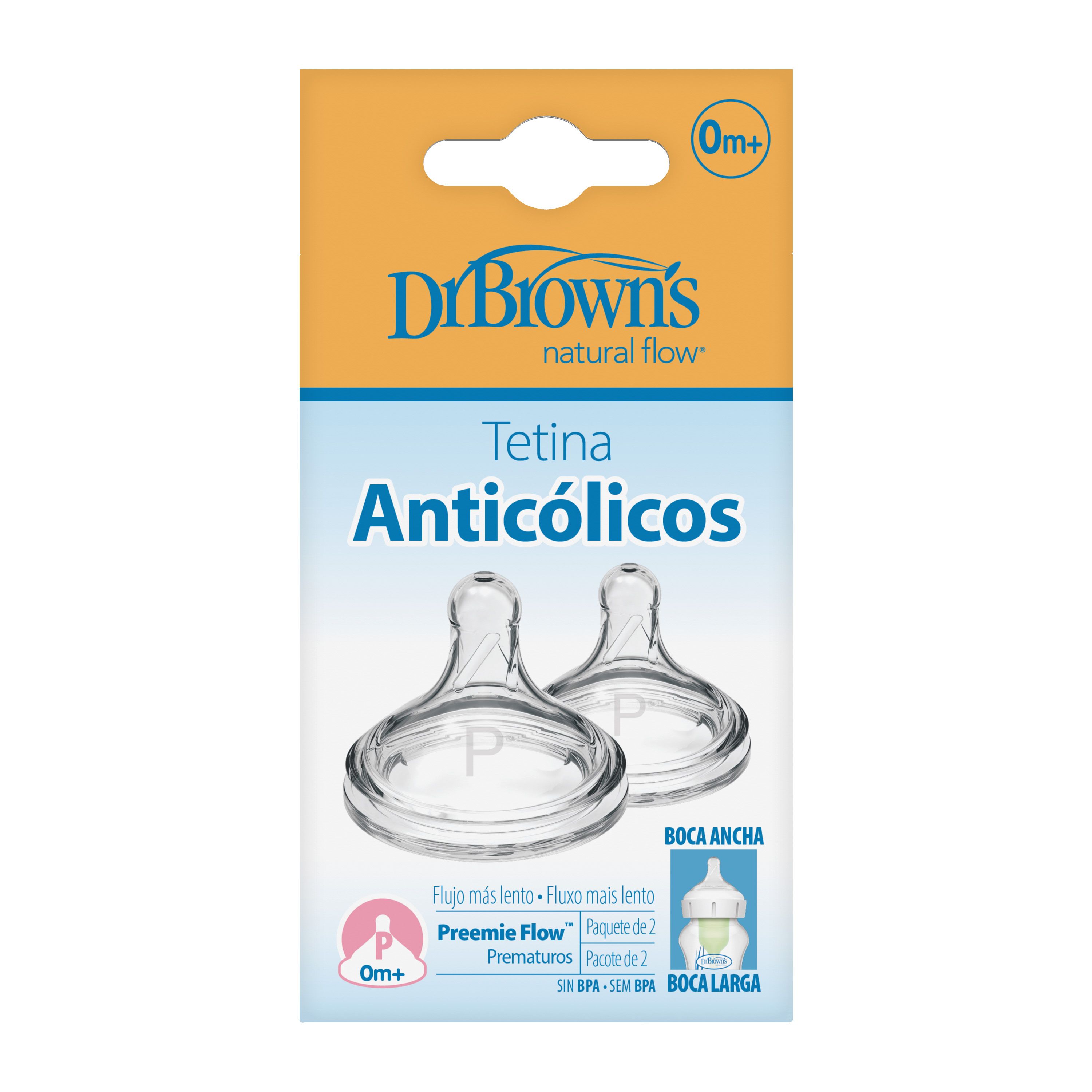 Tetina Options Prematuro Boca Ancha Tetinas