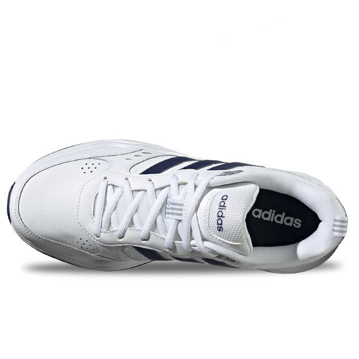 Zapatillas deportivas - Adidas - Strutter - Blanco/Azul marino - Hombre - Cierre de cordones