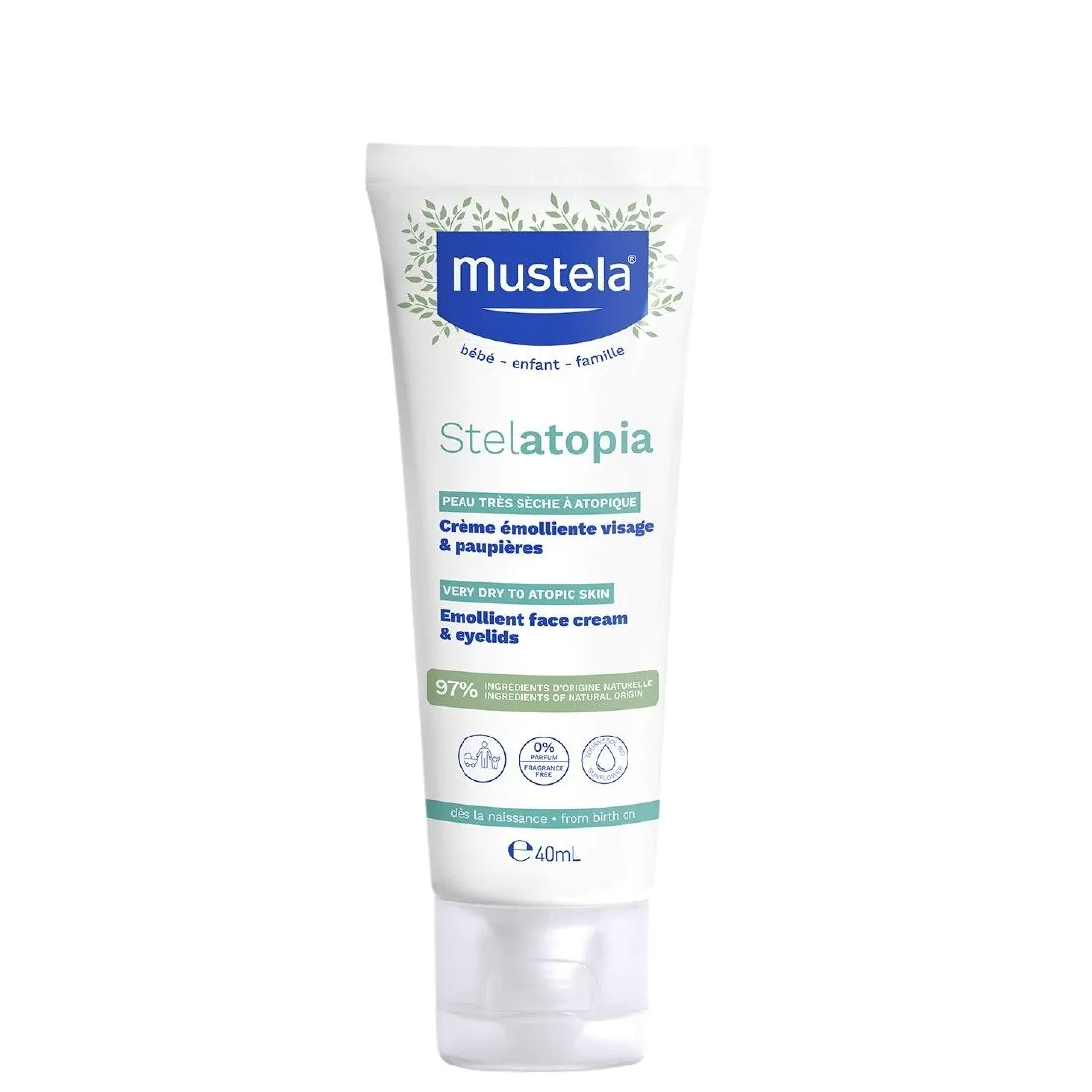 Mustela Stelatopia Krem-emolient do twarzy