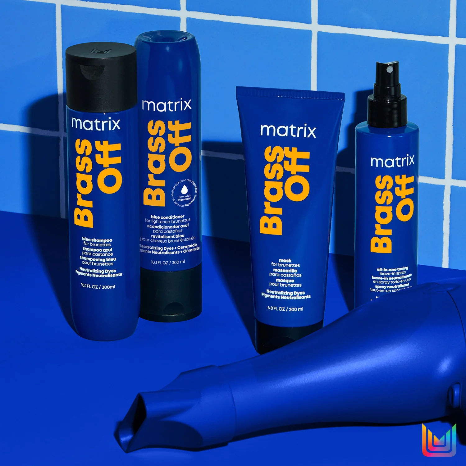 Total Results Brass Off Blue Conditioner - Balsamo Protezione Colore Capelli