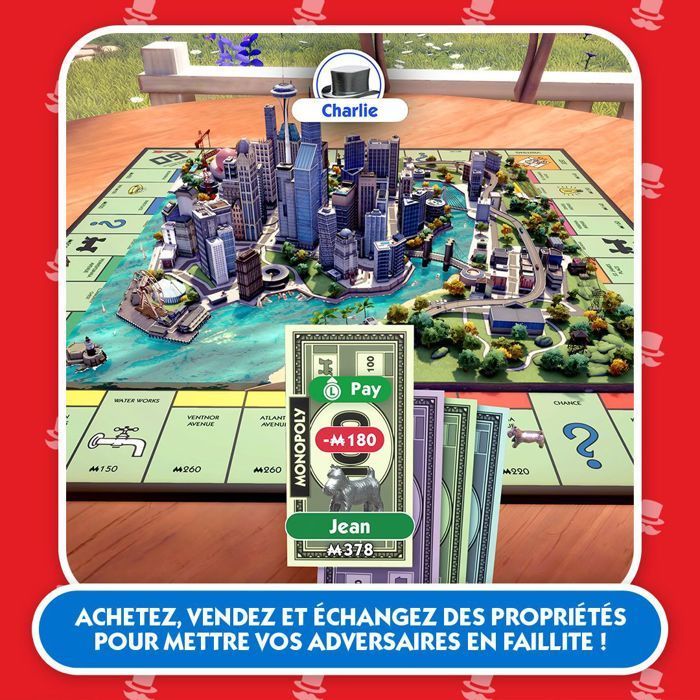 Monopoly 2024 - Jeu Nintendo Switch - Code in a Box