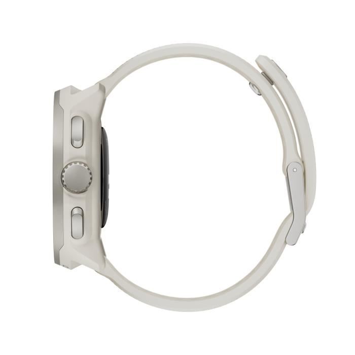 Smartwatch sportivo GPS Suunto Run - 3,5 cm - Cinturino in silicone - Grigio ghiaccio