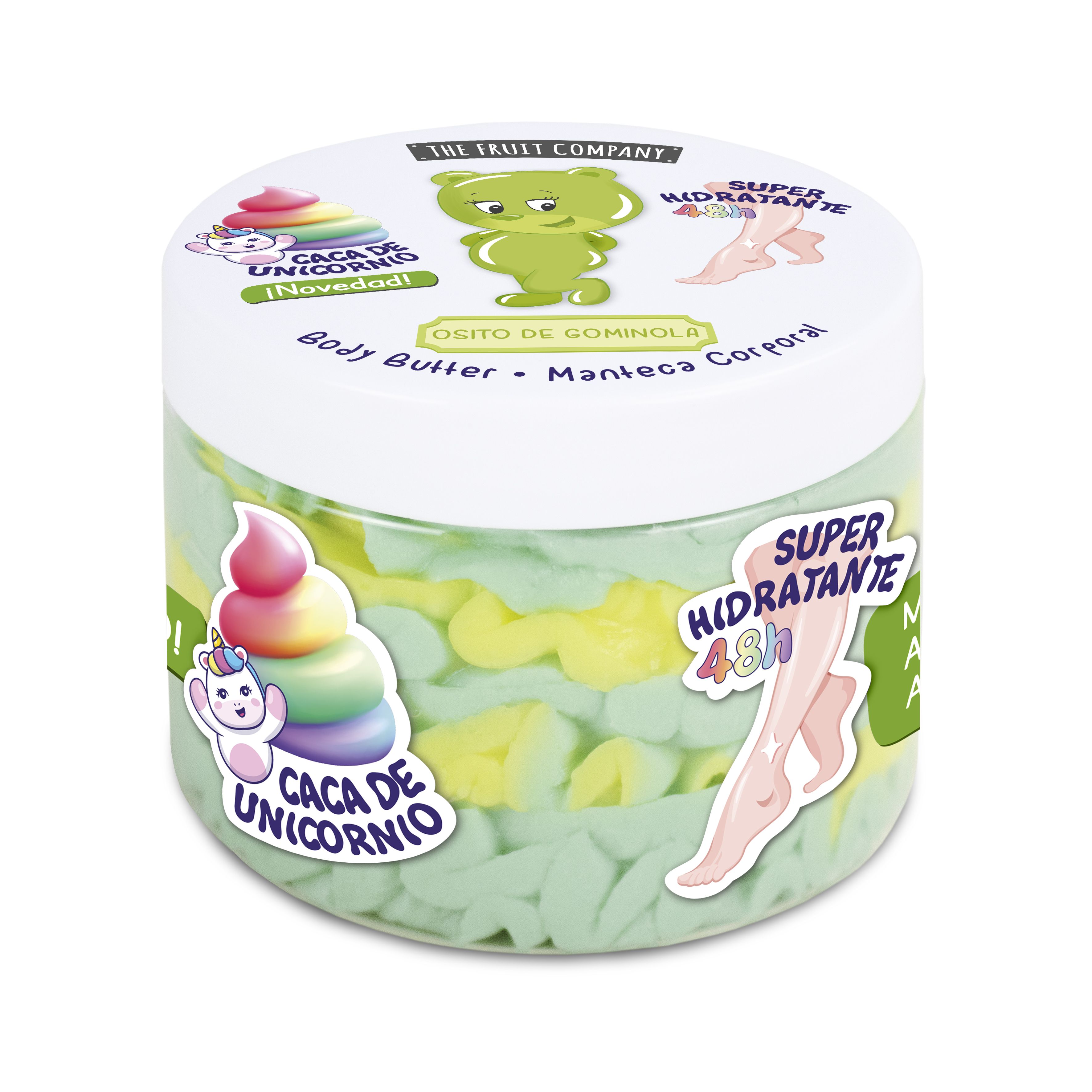 Telové maslo Gummy Bear Hydratačné telové krémy