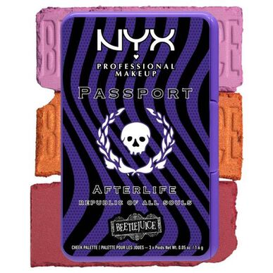 Palette de fards à paupières Nyx Professional Makeup Passport Halloween Beetlejuice (1 unité)