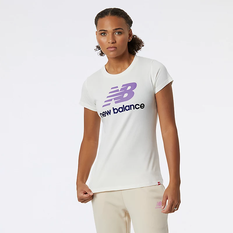 Women's Essentials Stacked Logo T-Shirt – MULTICOLOR