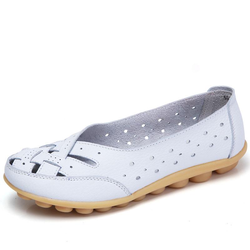 fashion Leather Shoes For Women new arrival Round Toe Casual Shoes Spring And Autumn Flat shoes