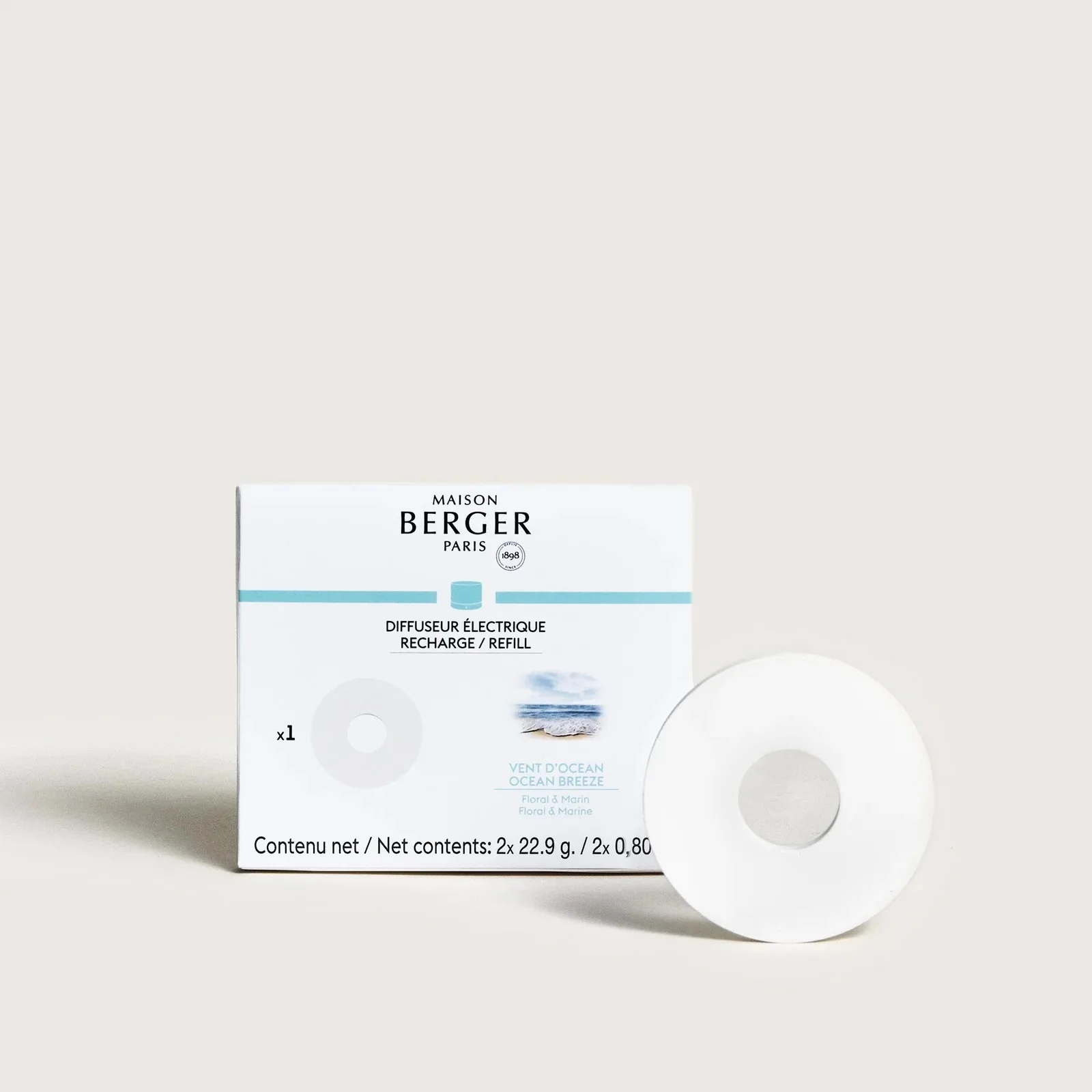 Diffuseur Électrique Ricarica per Diffusore Nomade - Vent d'Ocean - Profumo per Diffusore