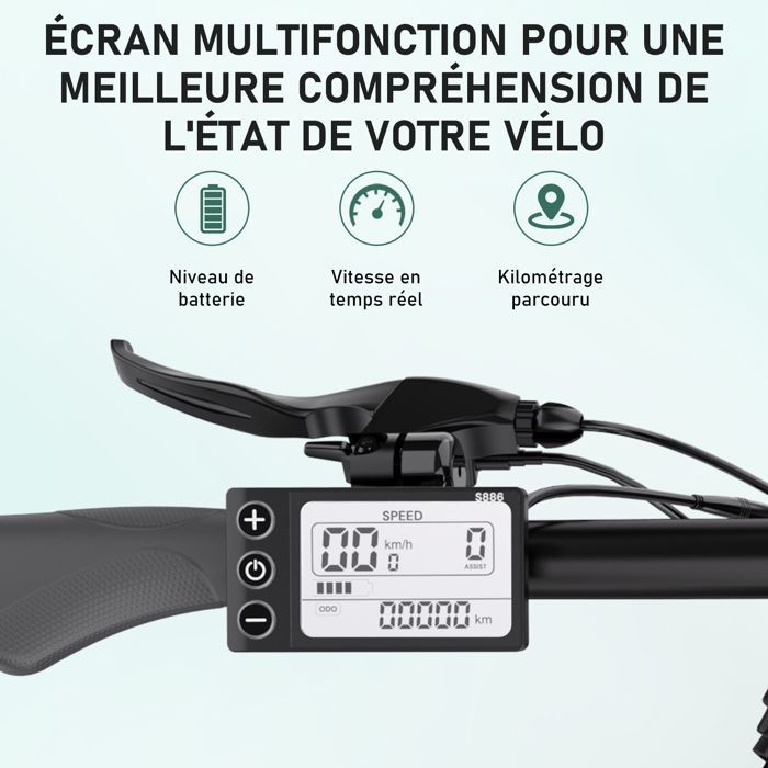 HITWAY Vélo électrique pliable 16