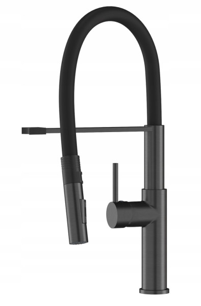Bateria kuchenna elastyczna wylewka gun grey Soria