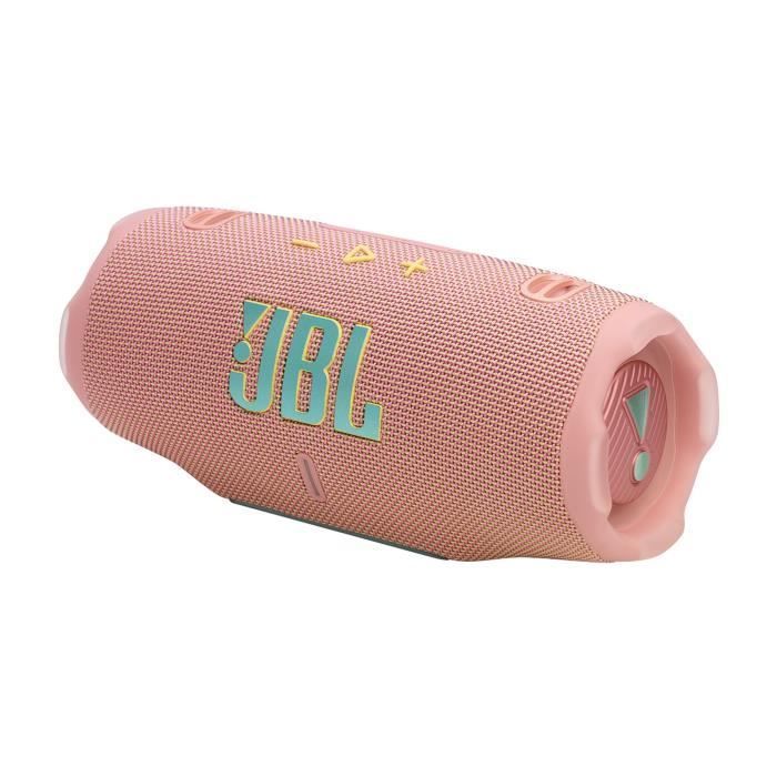 Altavoz portátil Bluetooth JBL Charge 6 - Rosa - Resistente al agua y a las caídas