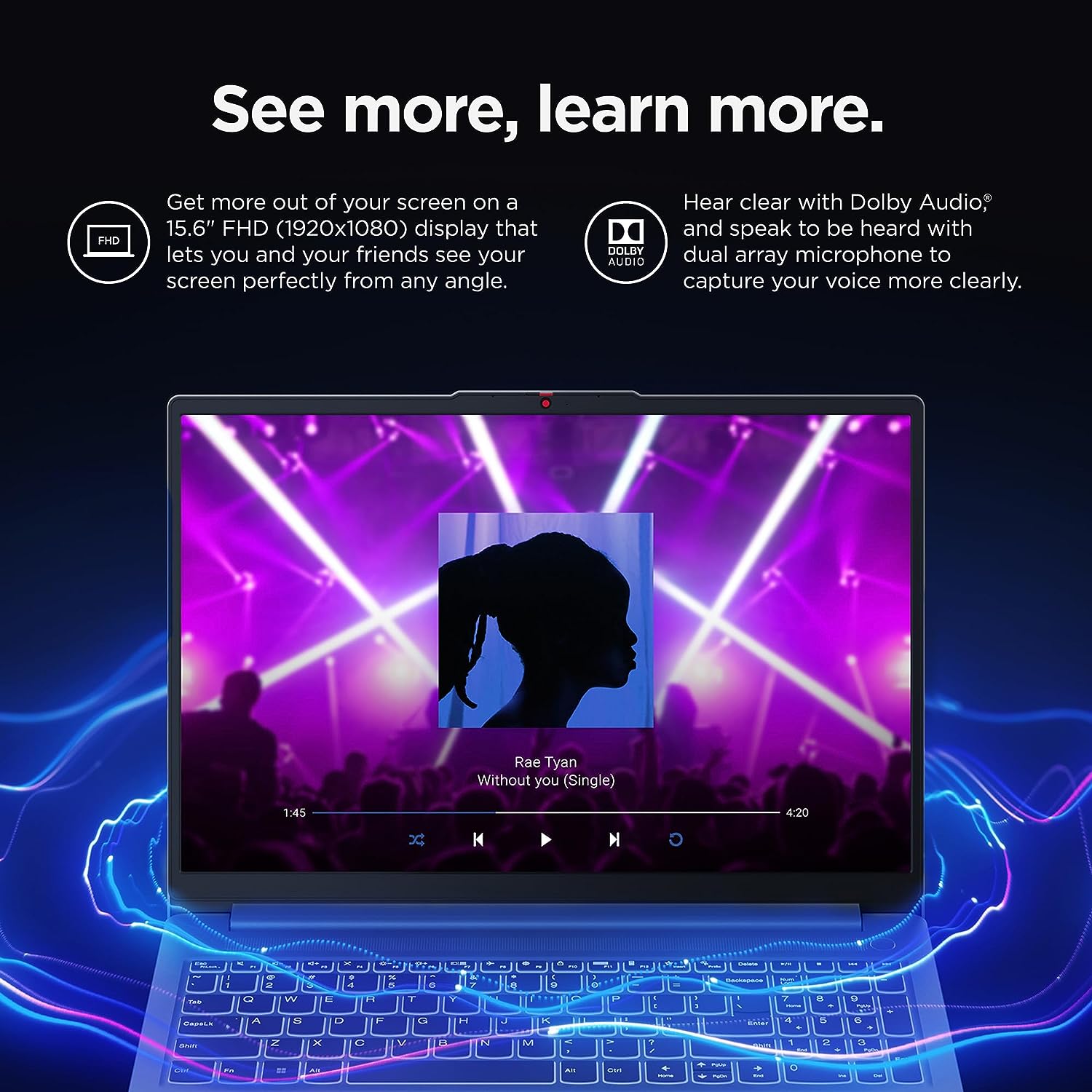 Lenovo IdeaPad Slim 3 - (2023) - Mindennapi laptop - Könnyű - Windows 11-15.6
