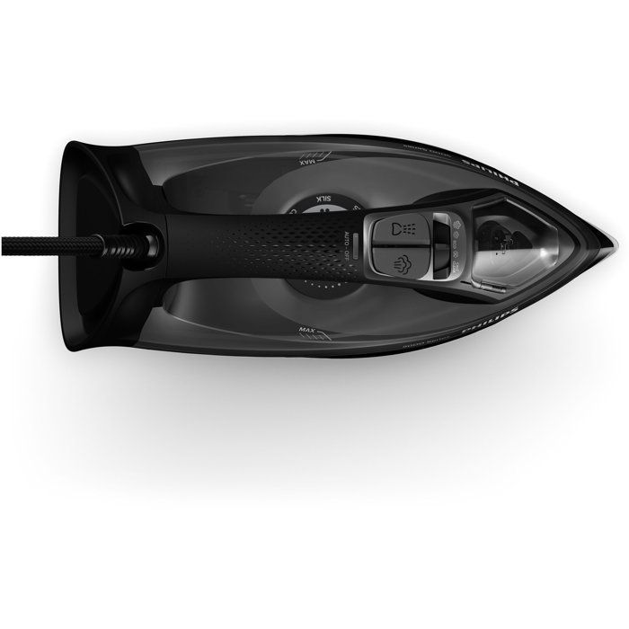 Fer à repasser vapeur - PHILIPS - DST5040/80 - A vapeur avec système Calc Clean - 45g/min vapeur continue - 2600W - Noir