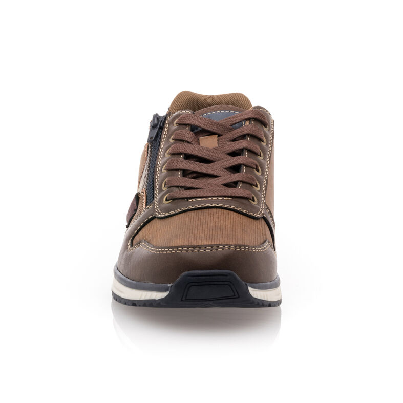 Zapatillas deportivas para hombre color marrón