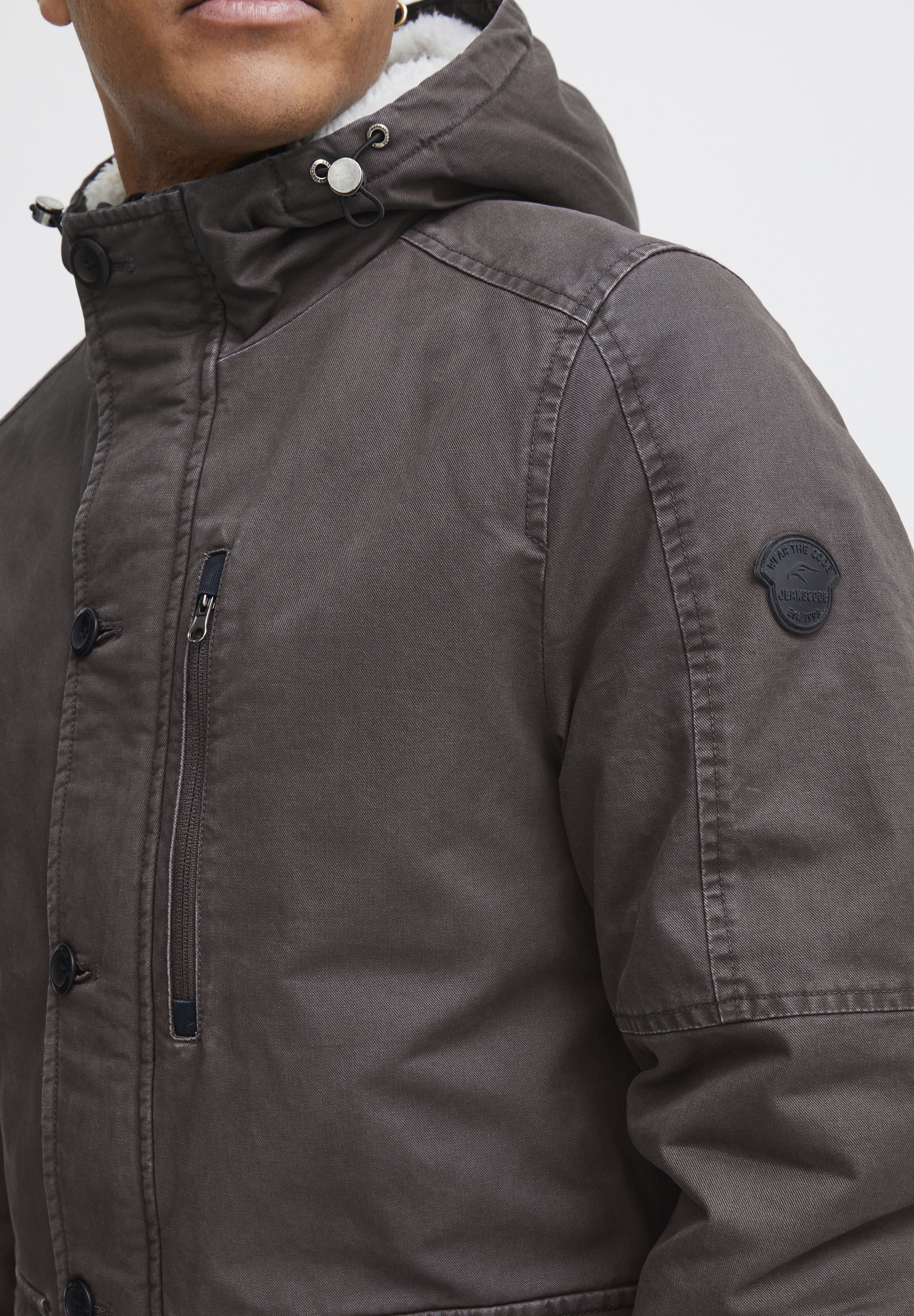 INDICODE JEANS IDHempe - Parka - grigio scuro