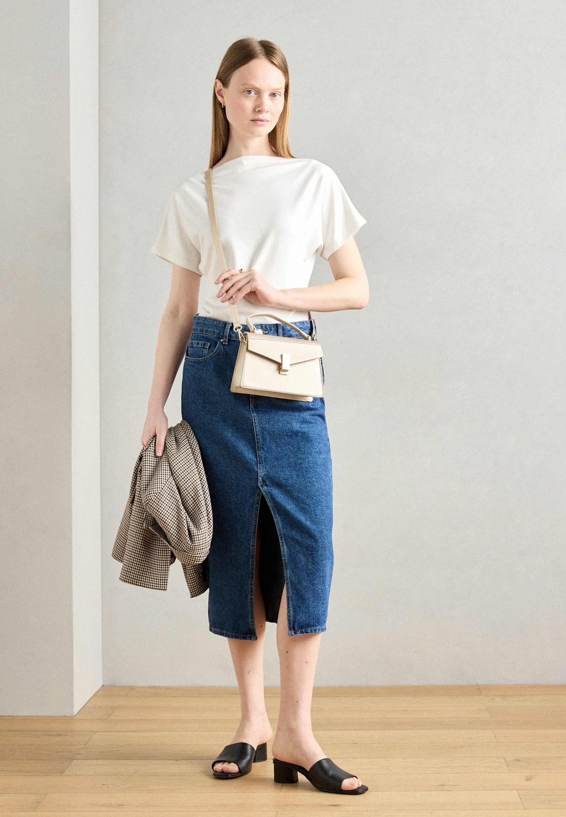 Anna Field Handtasche - goldfarben