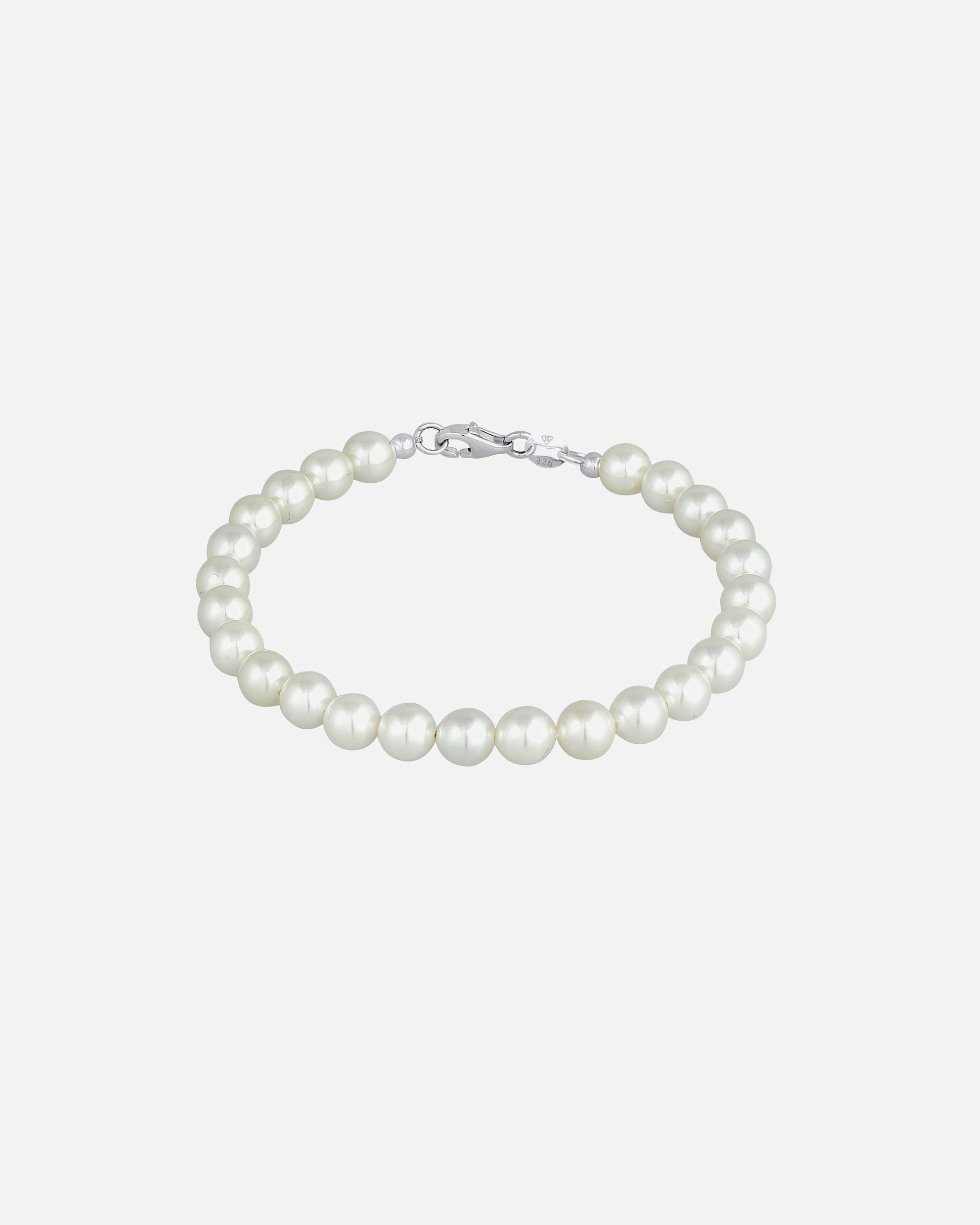 Elli Femmes Classique avec Perles de Coquillage en Argent Sterling 925