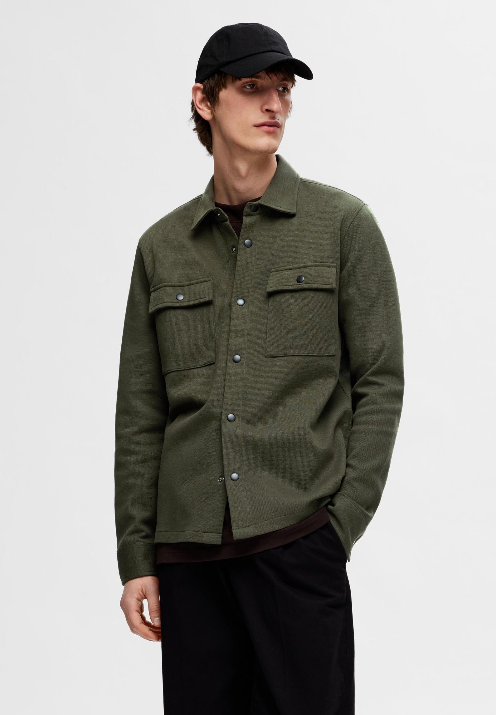 Selected Homme SLHJACKIE JACKET - Shirt - bosnacht