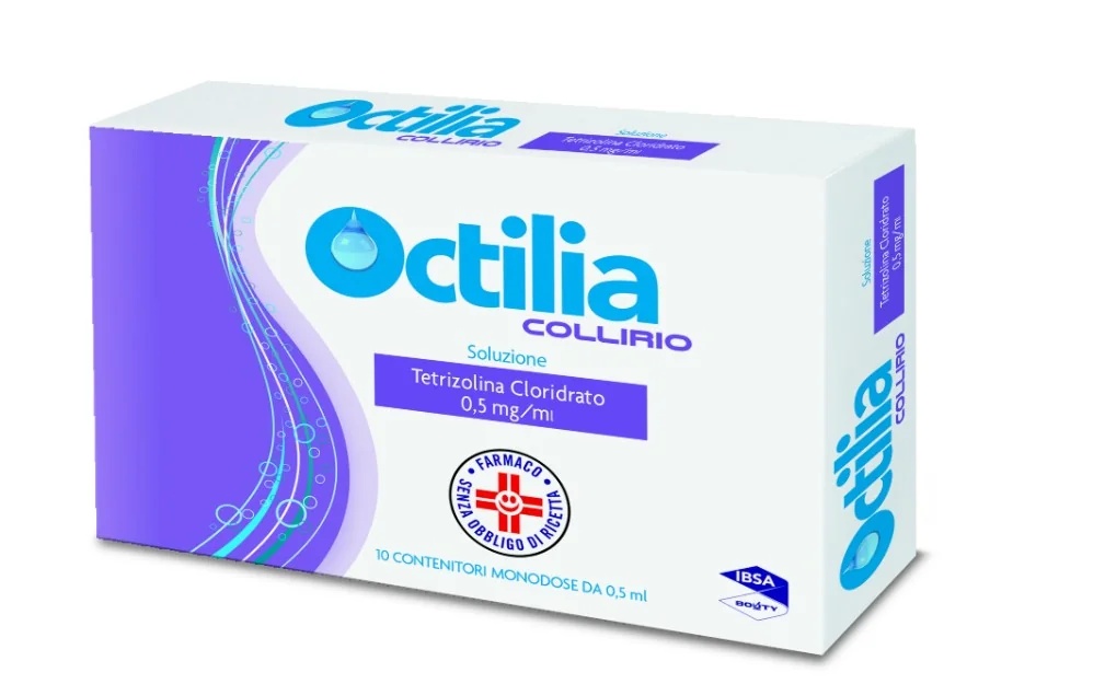 Octilia oogdruppels, 10 flesjes van 0,5 ml