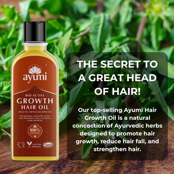Óleo Capilar Bioativo Ayumi Naturals para Crescimento Capilar 150ml
