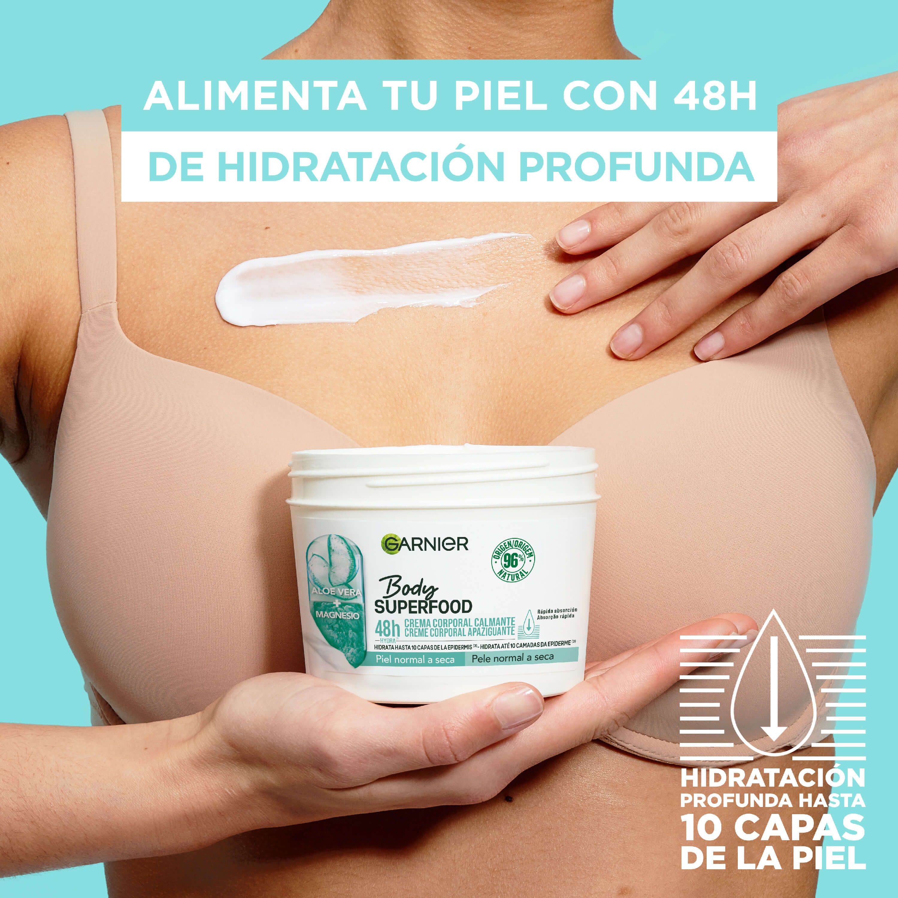 Umirujuća krema za tijelo Body Superfood s aloe verom i magnezijem Mlijeko za tijelo i losioni za tijelo