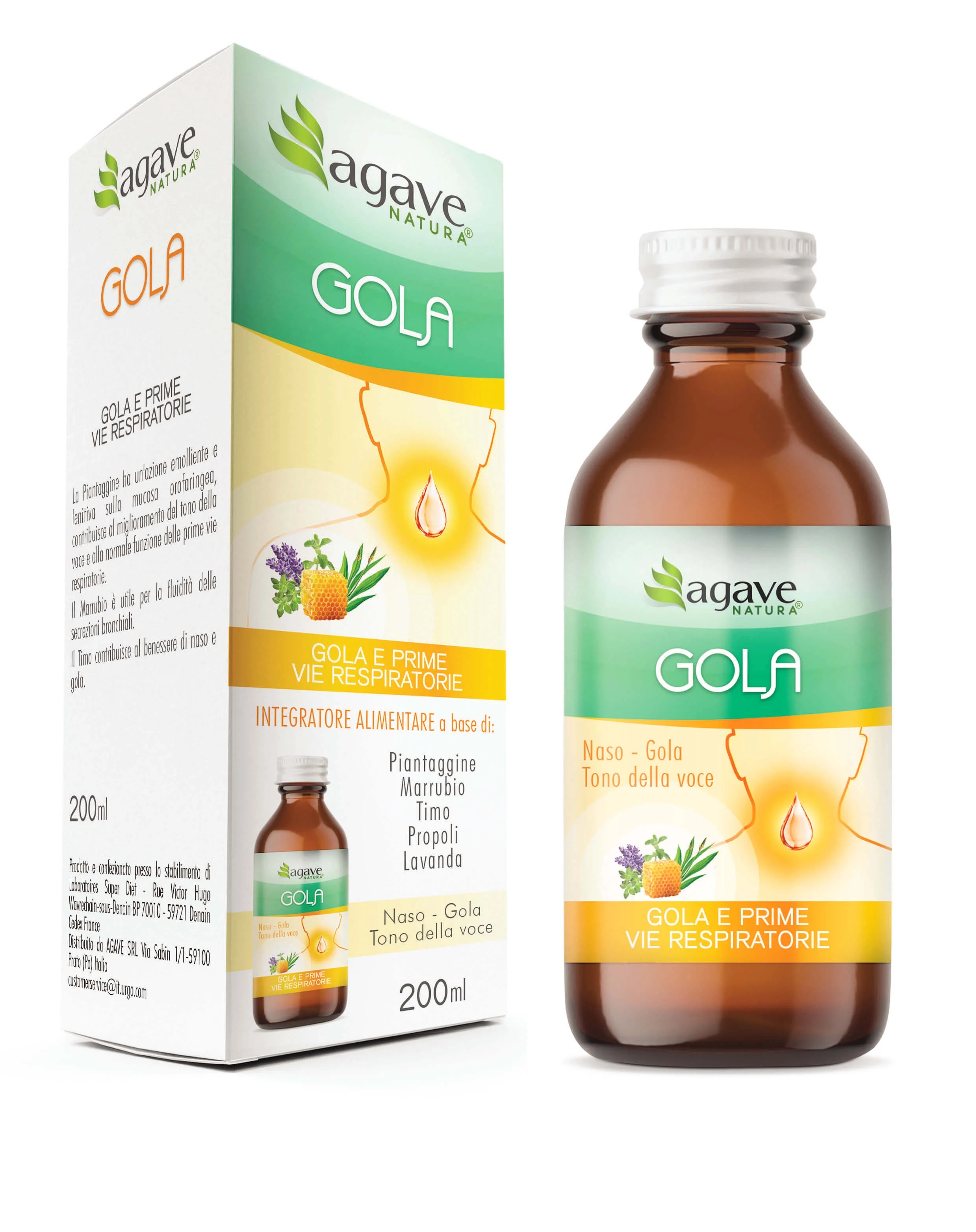 Agave Natura keelsiroop 200 ml