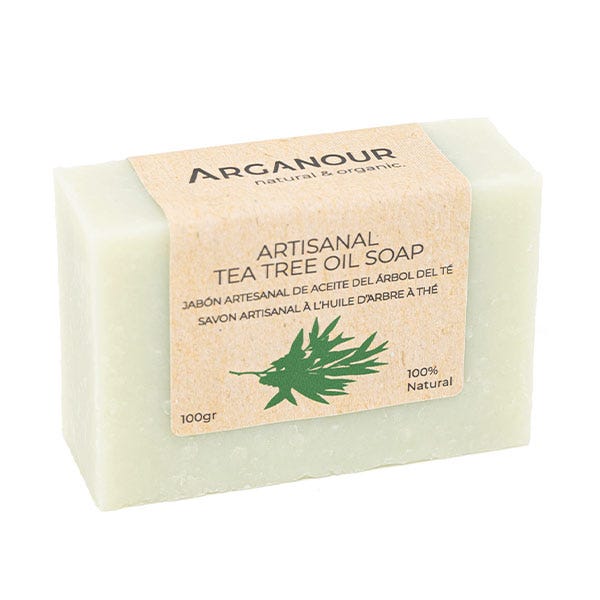 Håndlavet tea tree-oliesæbe | 100 g