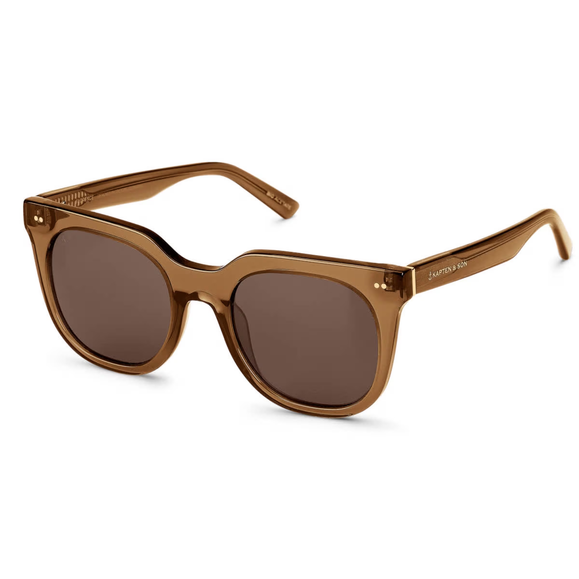 Florence Caramel Transparent Brun