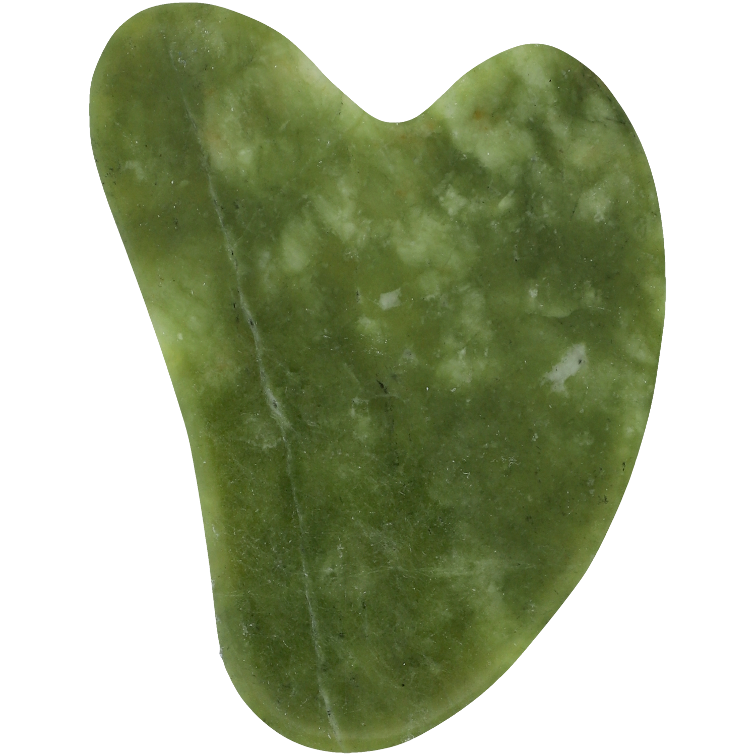 Hebe Profesjonell Grønn Serpentin Gua Sha Stein