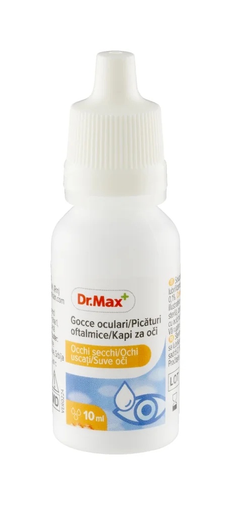 DR. MAX Oogdruppels Dr. Max 0,1% HA, 10 ml