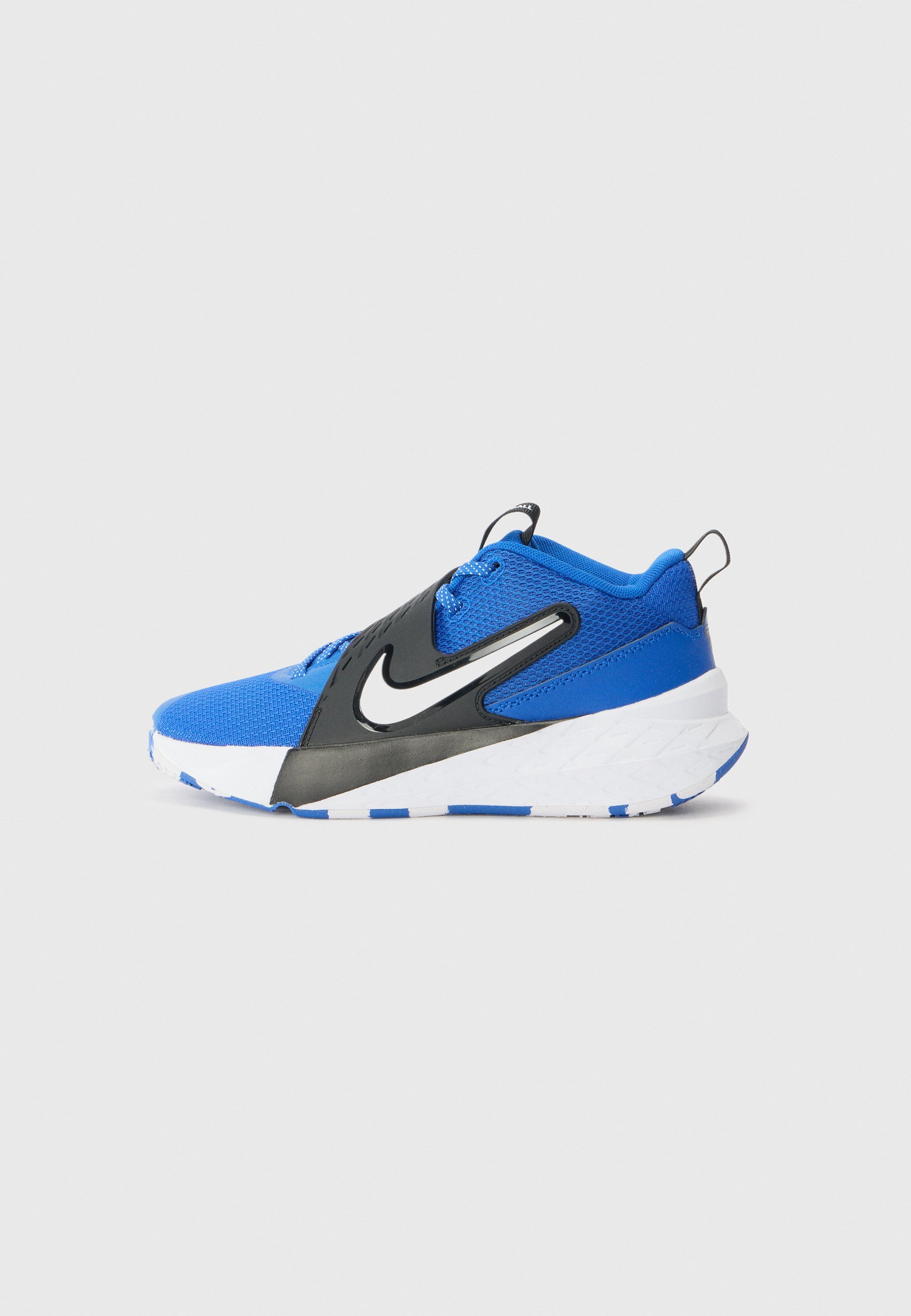 Nike Performance TEAM HUSTLE UNISEX - Basketballsko - white/white/black