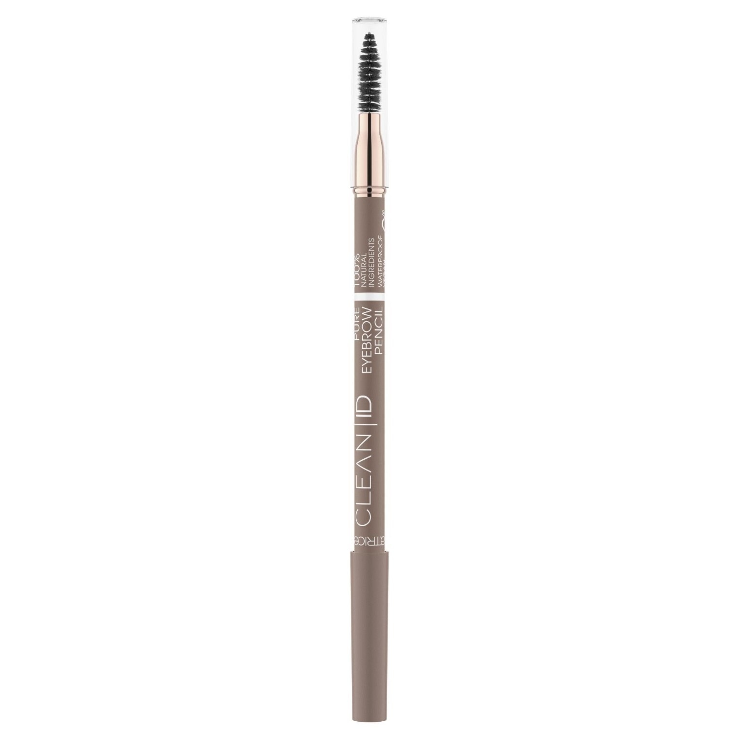 Catrice Clean ID Pure Eyebrow Pencil crayon sourcils double embout 040 Ash Brown