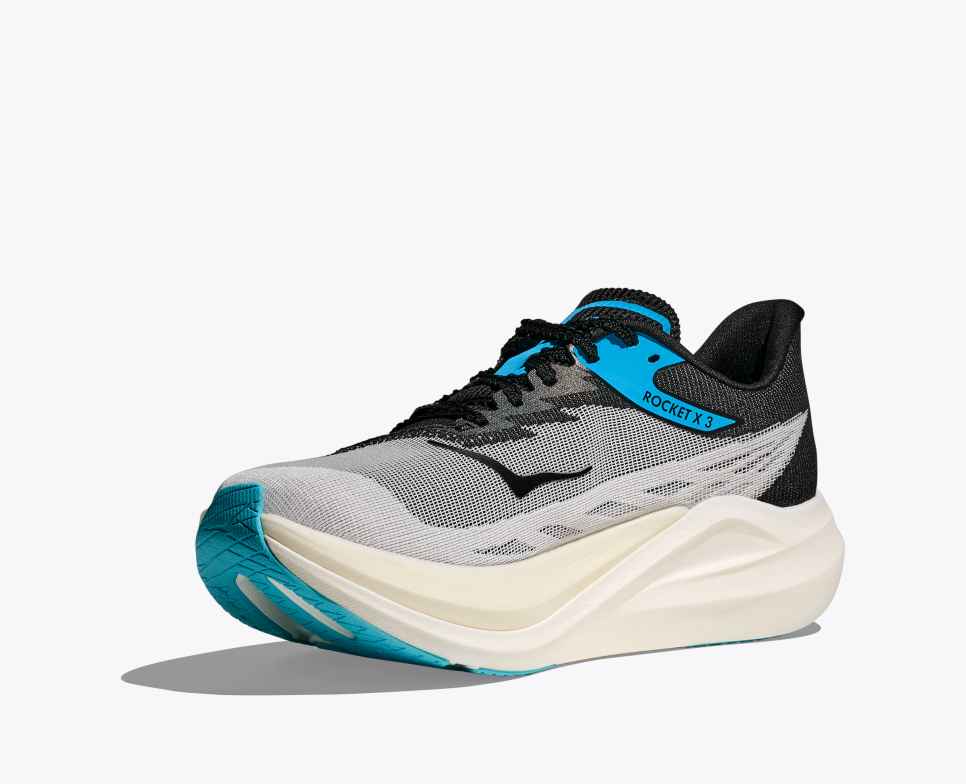 HOKA Rocket X 3 Bianco/Nero