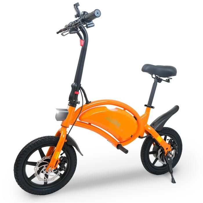 URBANGLIDE eBike 140 Arancione – Bicicletta elettrica senza pedali 25 km/h, 18 km