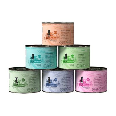 24 x 200g mokra karma dla kotów Catz Finefood - 20 + 4 Gratis!*