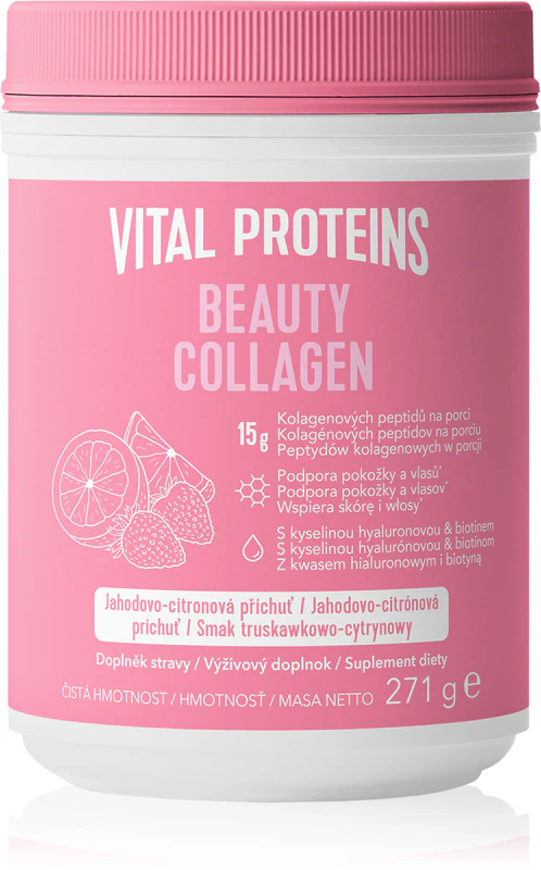 Vital Proteins Beauty Collagen Nahrungsergänzungsmittel-Pulver zur Zubereitung eines Getränks für schönes Haar, schöne Haut und Nägel