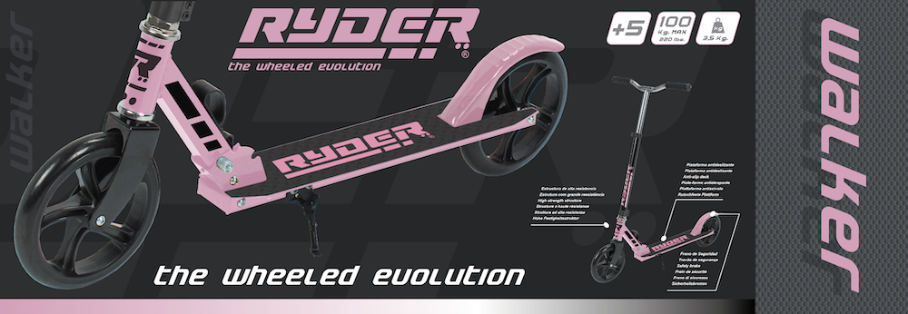 Trottinette à deux roues Ryder Walker (3269)