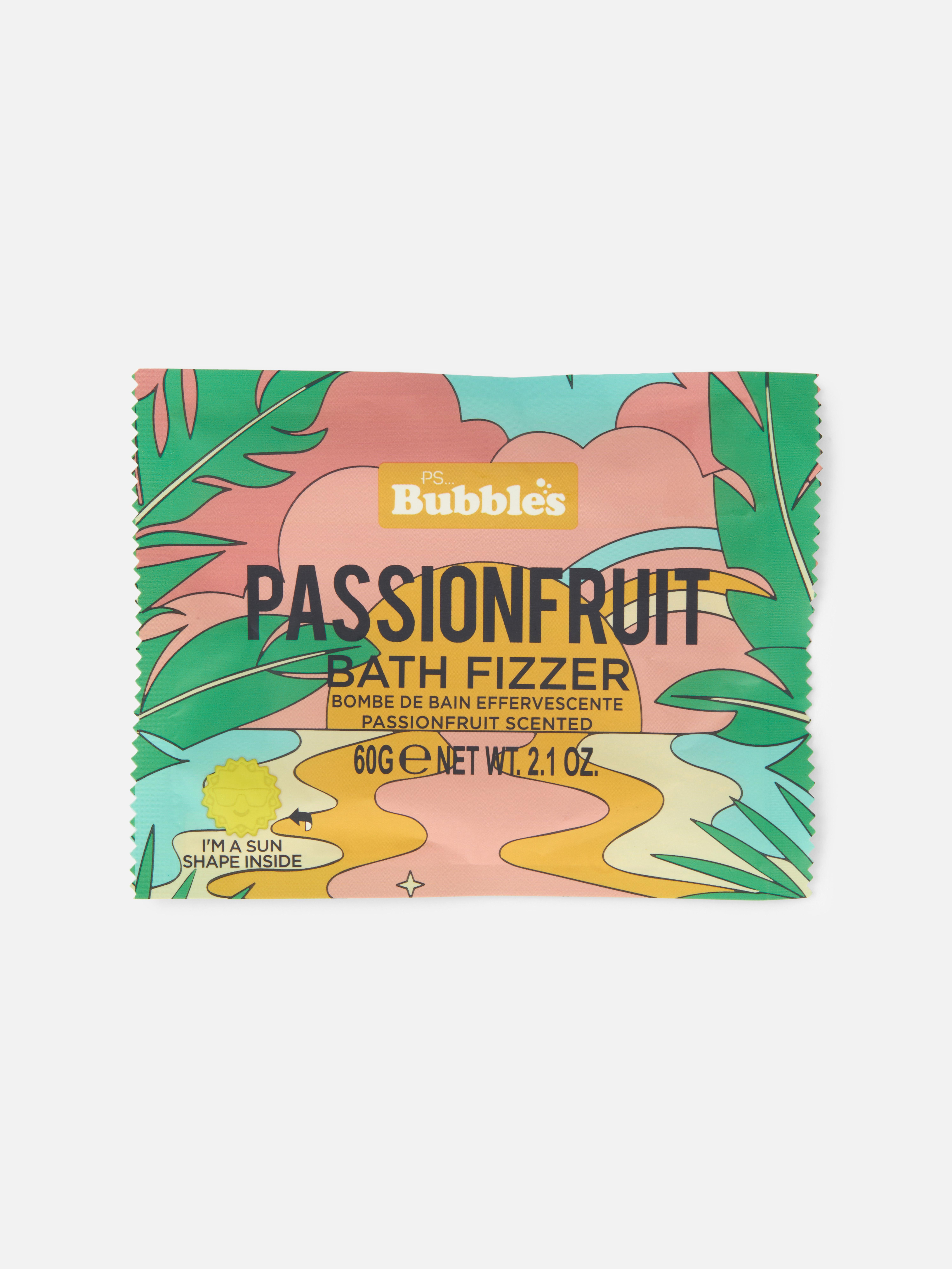 Mini-Passionsfrucht-Badebombe Verbinden Sie Ihre beiden Leidenschaften mit dieser Badebombe (Baden und Früchte).