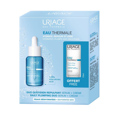 Uriage Pack Eau Termale Hydrate Repulpe Ansiktspleiesett - Hydrering og reparasjon - 1 enhet