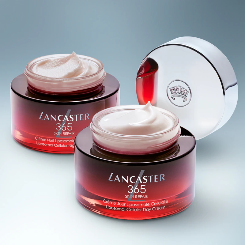 Creme de dia lipossomal celular Lancaster 365 para reparação da pele