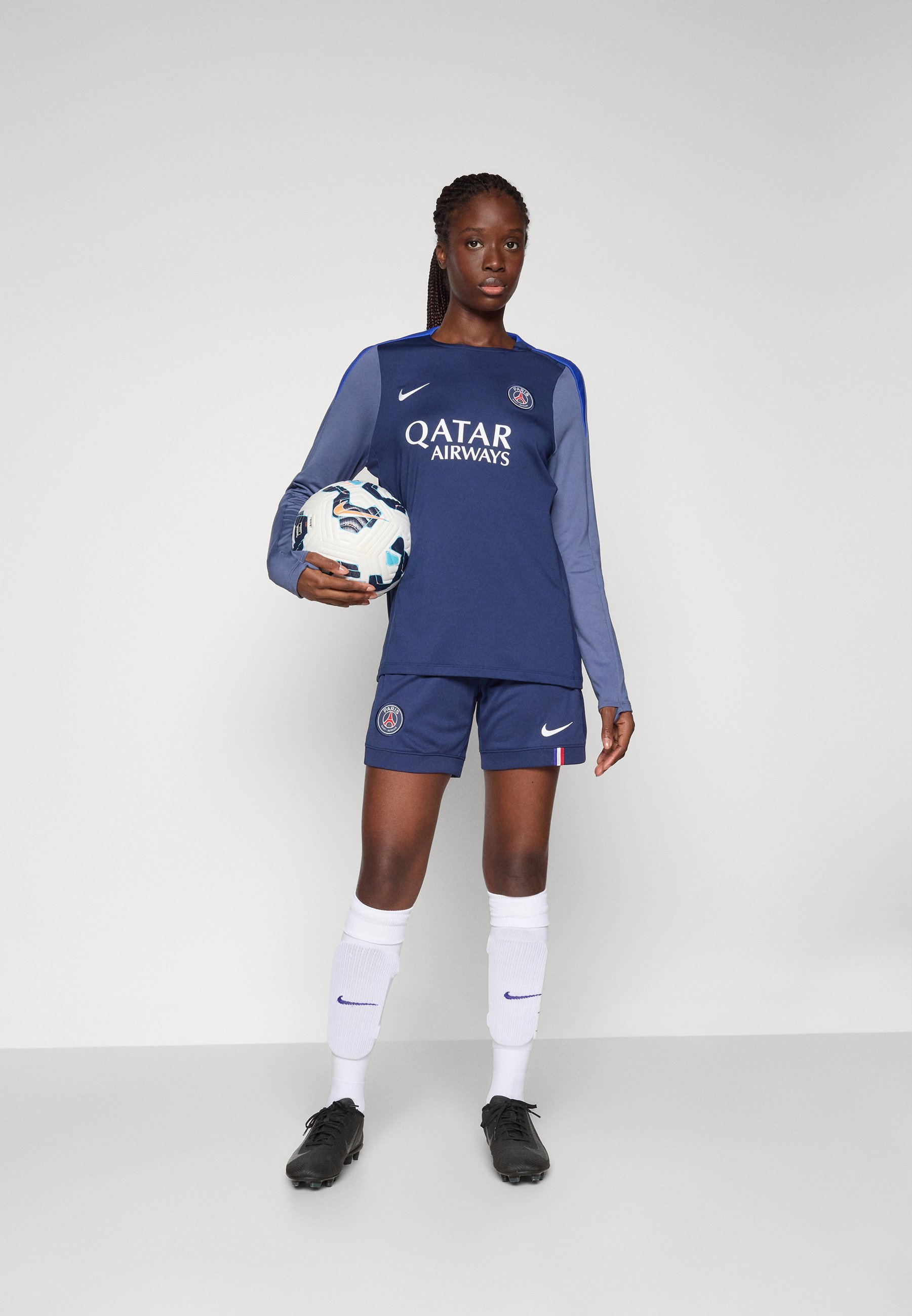 Nike Performance PARIS SAINT-GERMAIN STRIKE TOP - Clubkleding - middernachtblauw/gediffuseerd blauw/koningsblauw/wit