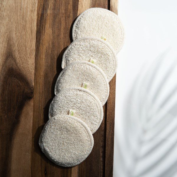 Esponjas faciales suaves So Eco - Paquete de 5
