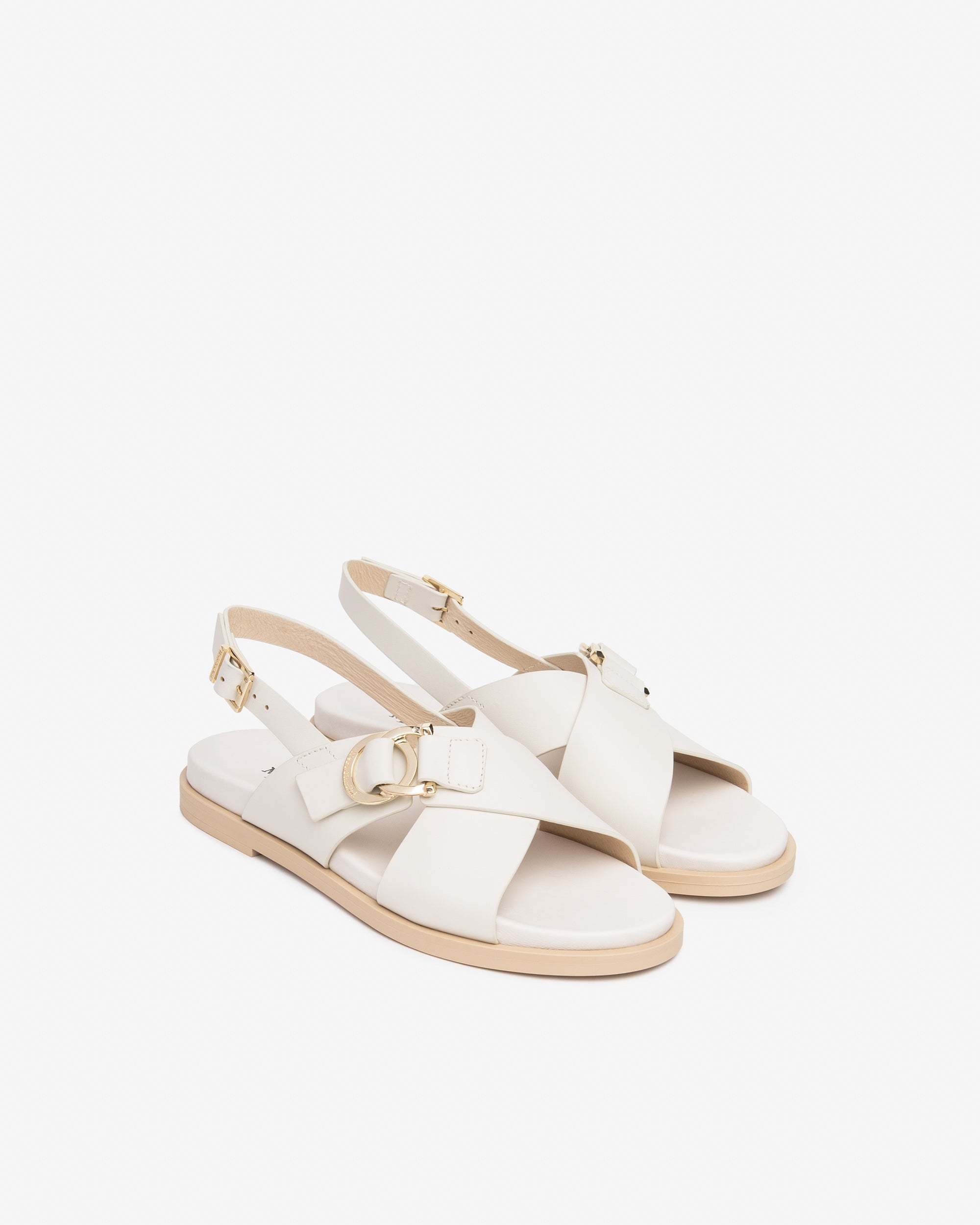  Damen-Ledersandalen