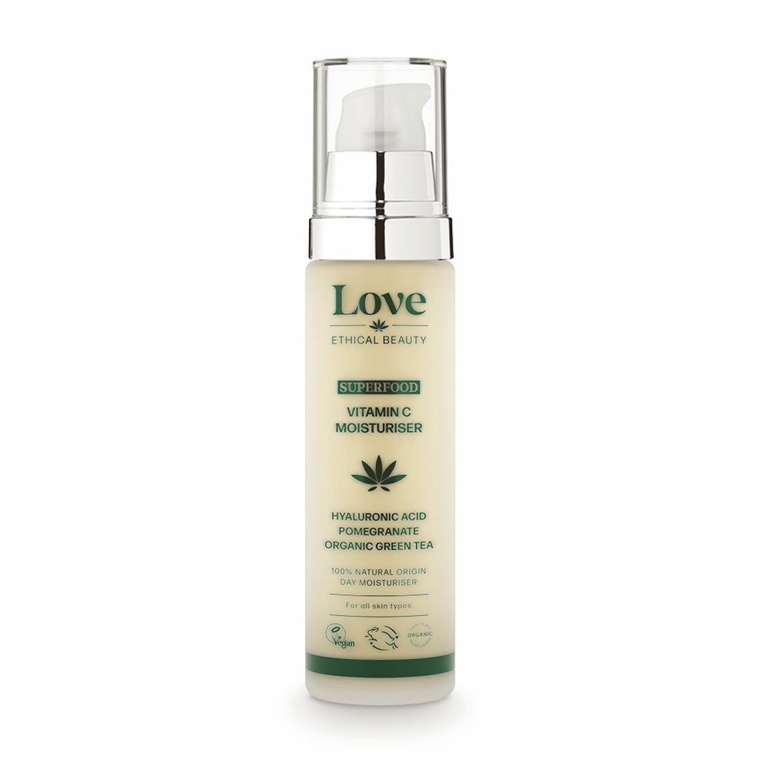 Love Ethical Beauty krema za lice Superfood hidratantna krema s vitaminom C - 60 ml