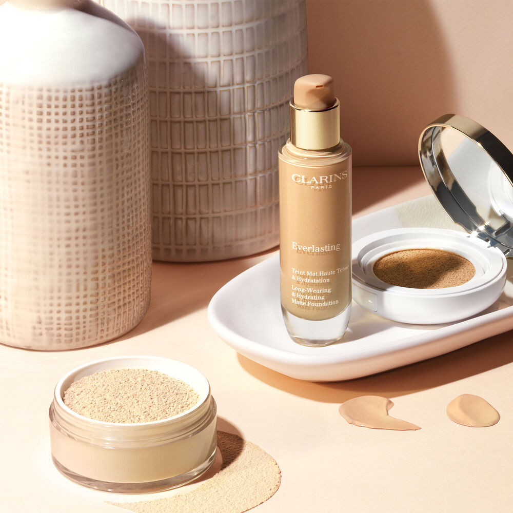 Clarins Ever Matte puder v prahu