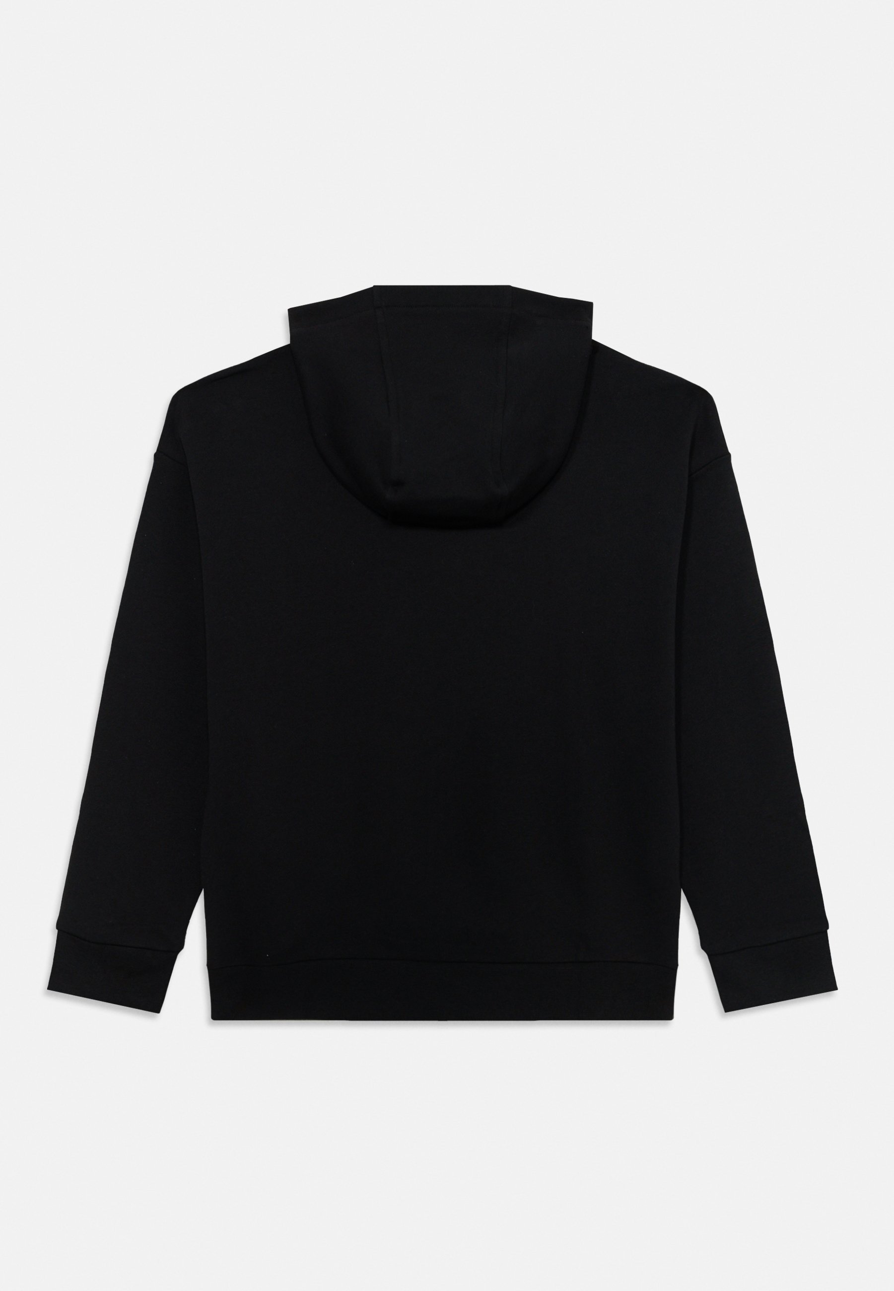 Sweat-shirt Versace vintage à logo épinglé pour enfant, unisexe - noir/ivoire/doré
