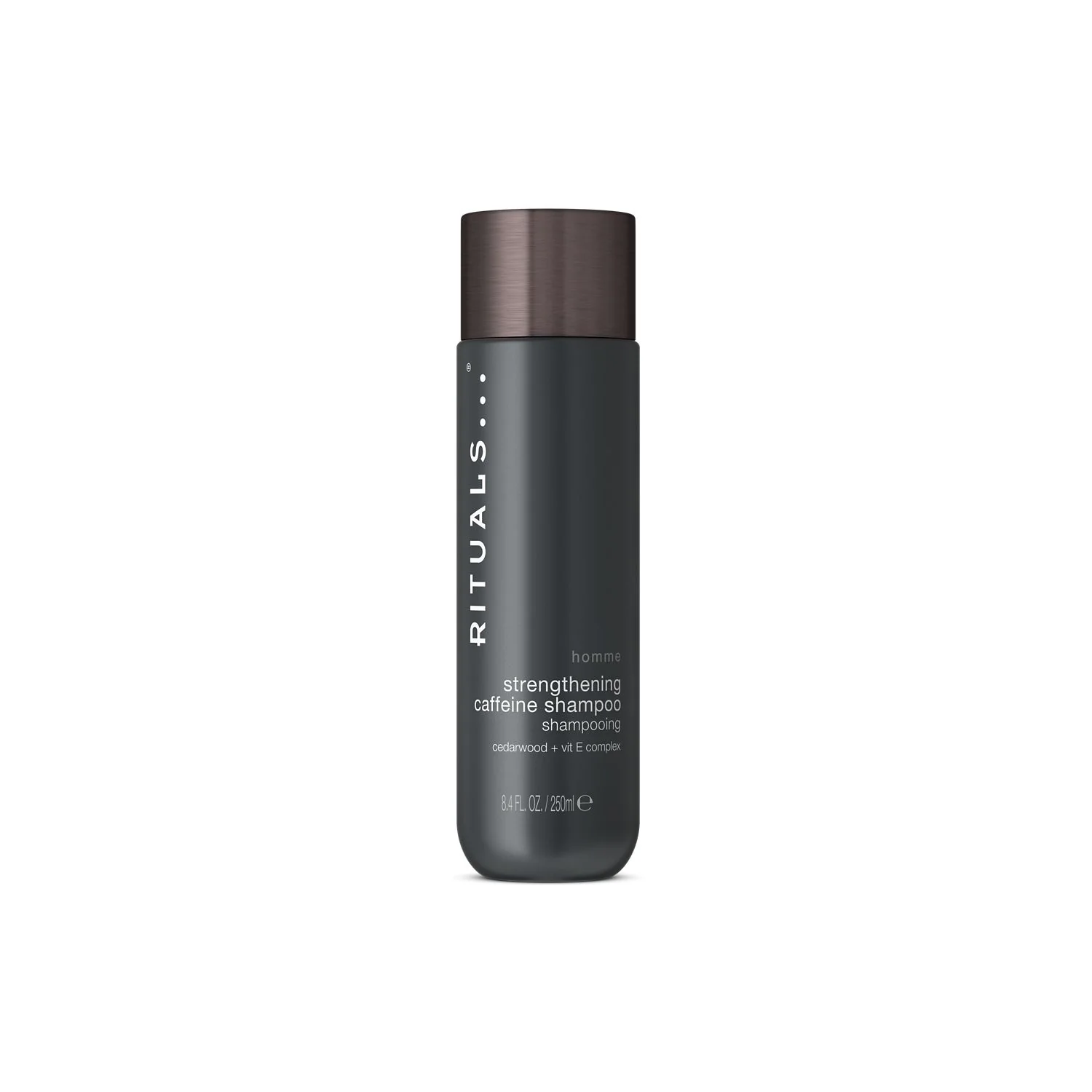 Homme Strengthening Caffeine Shampoo - Shampoo Riequilibrante, Shampoo Rinforzante, Trattamento per Capelli
