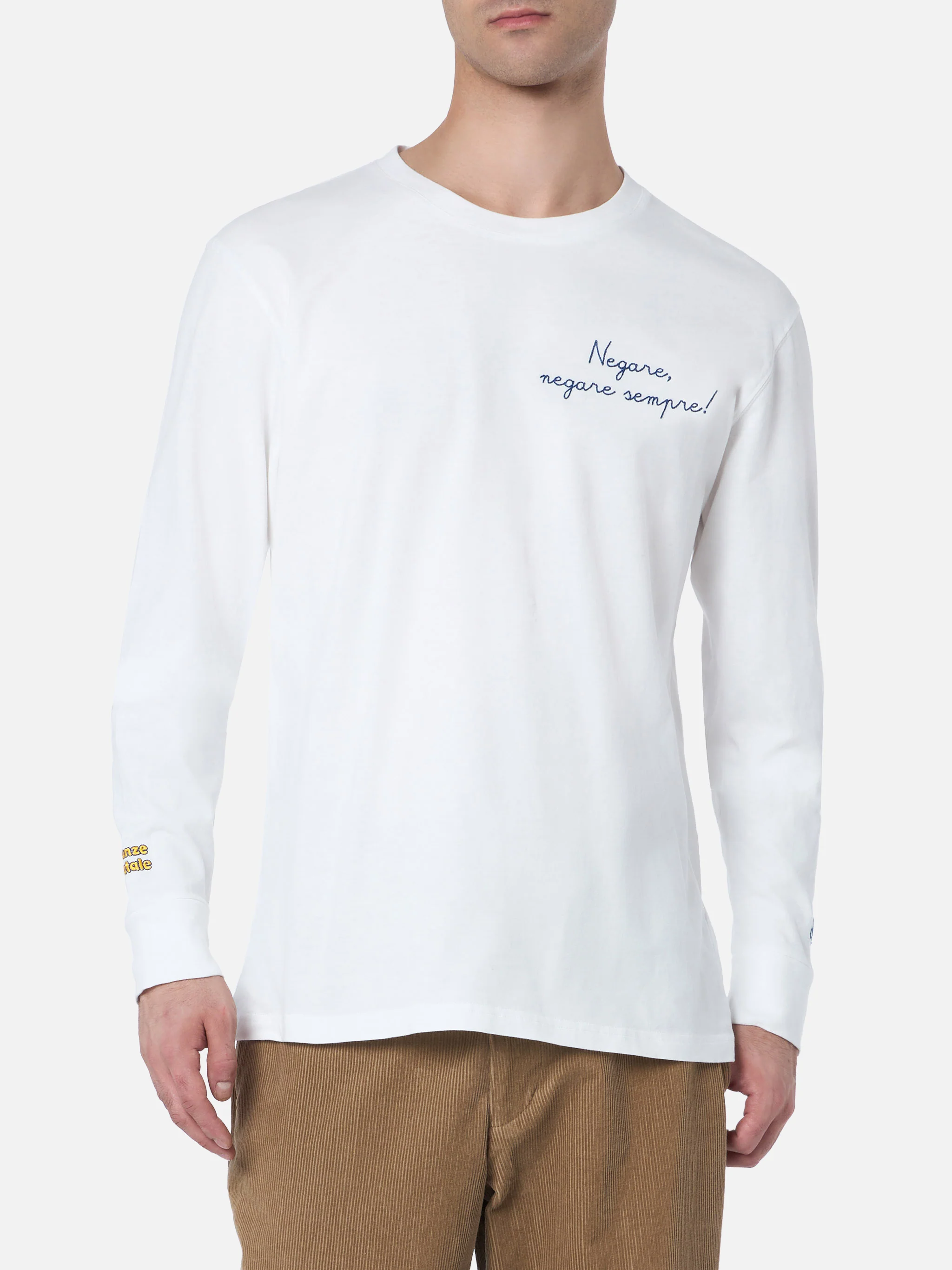 Luton heren wit T-shirt met 