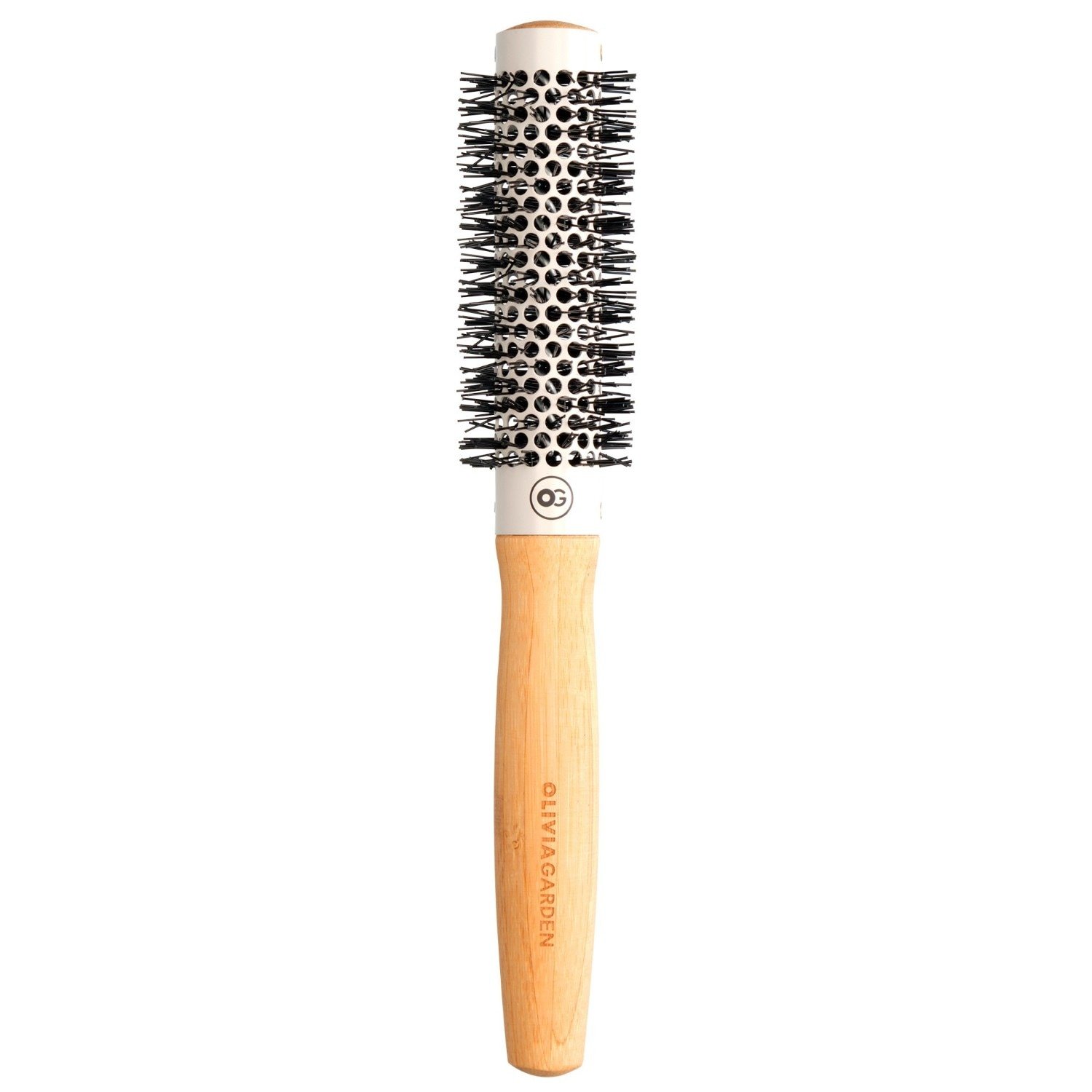 Olivia Garden okrogla krtača BAMBOO TOUCH Blowout termalna krtača za oblikovanje - 1 kos